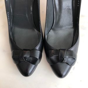 STUART WEITZMAN Black Bow shoes 7